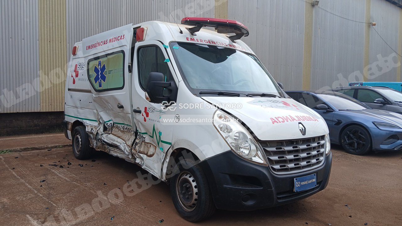 Renault Master Fur L2H2 2019 em leilao em Sertãozinho/SP