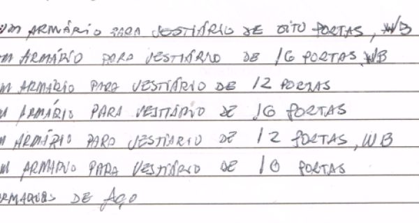 Veiculo em leilao em Armários Para Vestiário Curitiba/PR