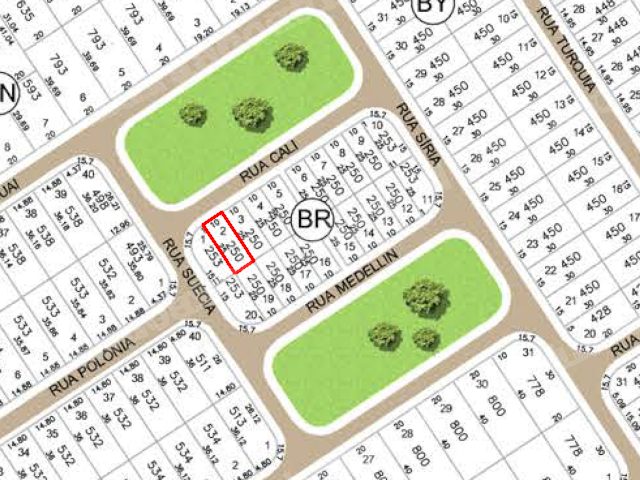 Terreno de 250 m2 em leilão em Arandu/SP