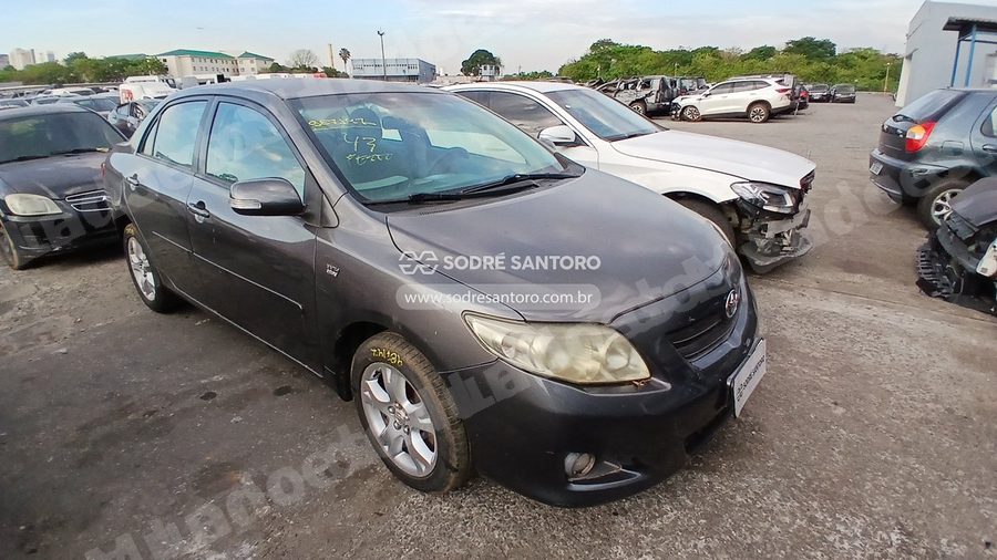Toyota Corolla Xei18 Flex 2009 em leilão em Guarulhos/SP