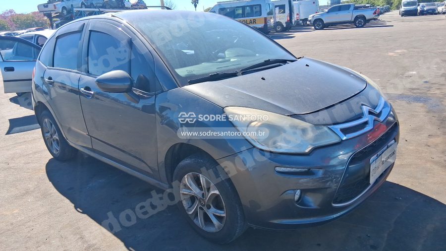Citroen C3 Ptech M Tend 2017 em leilão em Guarulhos/SP