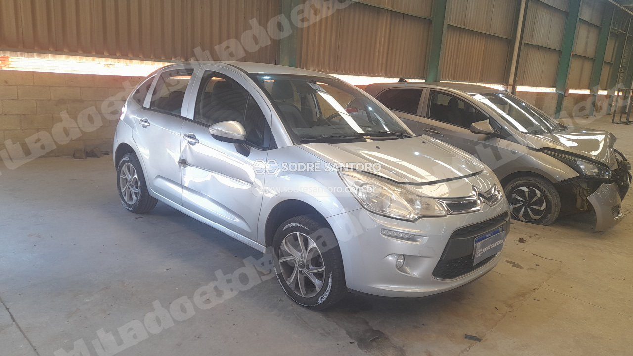 Citroen C3 Origine Pack 2015 em leilao em Limeira/SP