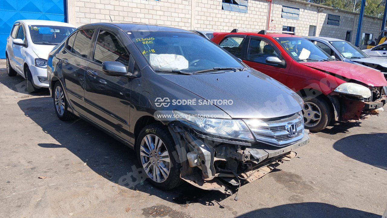 Honda City Lx Flex 2014 em leilão em Monte Mor/SP