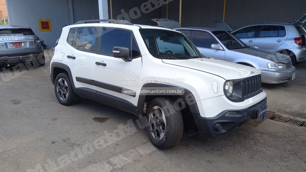 Jeep Renegade 1.8 At 2019 em leilao em Bauru/SP