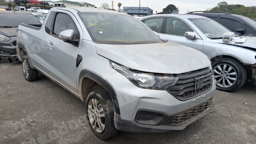 Fiat Strada Freedom Cs13 2025 em leilão em Guarulhos/SP