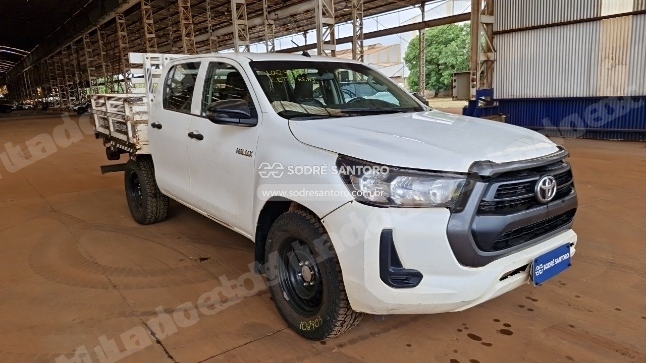 Toyota Hilux Cdlowm4Fd 2022 em leilao em Sertãozinho/SP