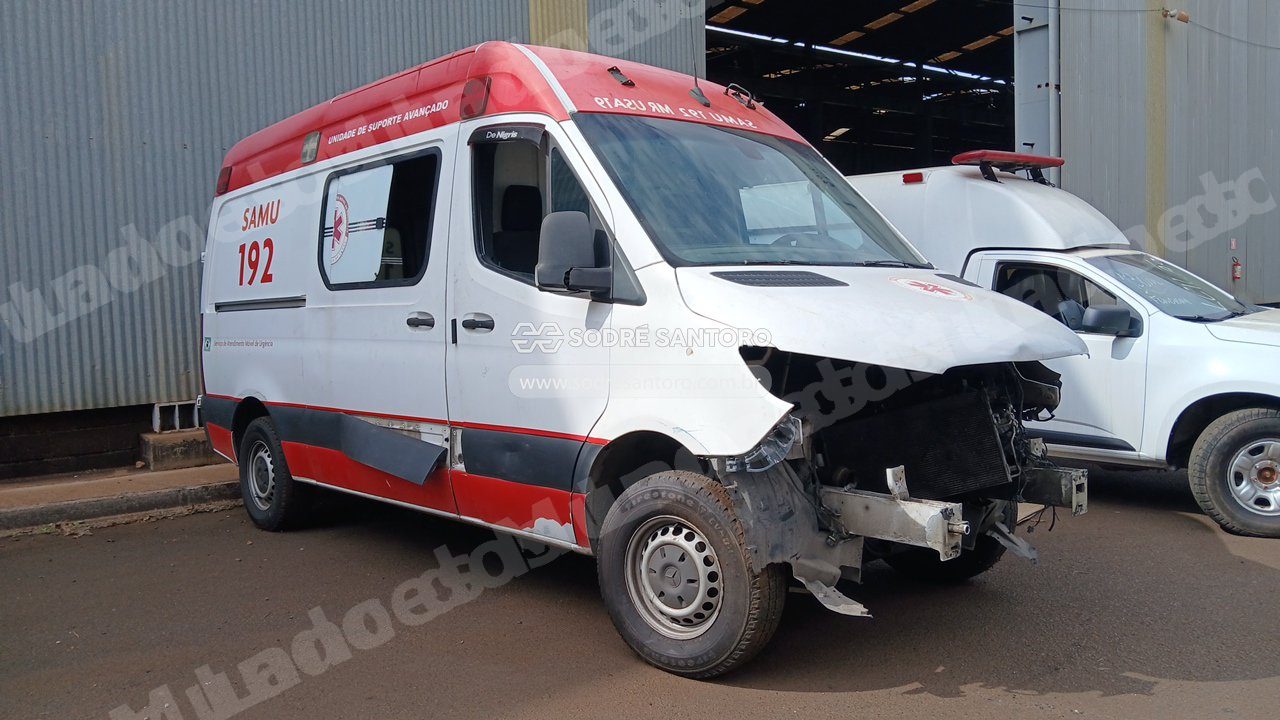 Mercedes-Benz 416 Alter Amb 2022 em leilão em Sertãozinho/SP - Lote 1