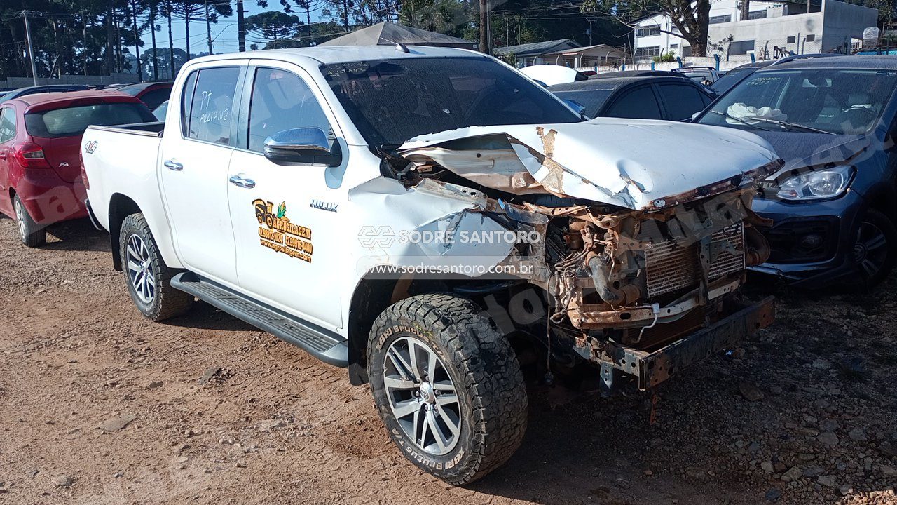 Toyota Hilux Cdsrxa4Fd 2018 em leilão em São José dos Pinhais/PR