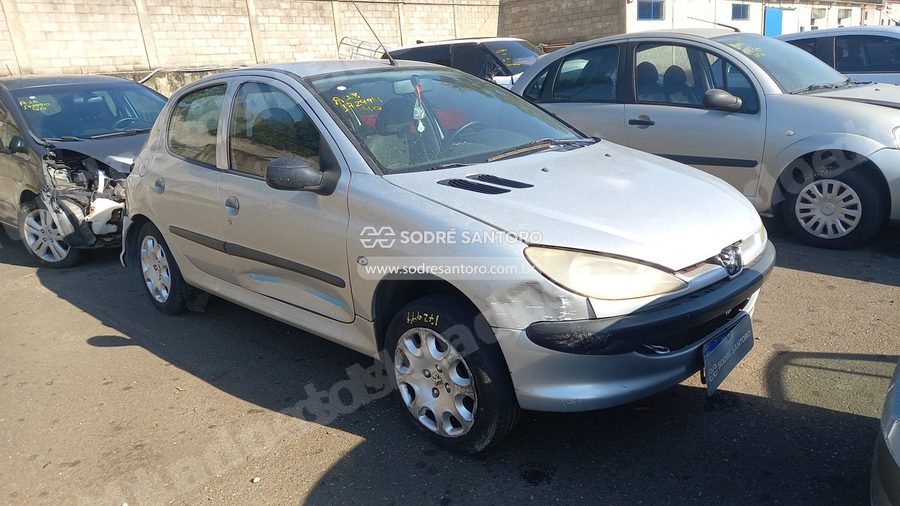 Peugeot 206 14 Sensat Fx 2008 em leilão em Monte Mor/SP