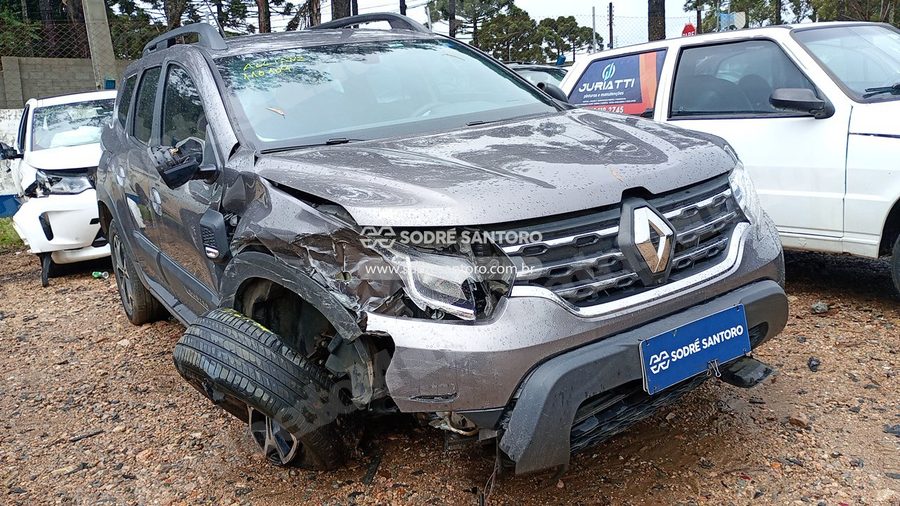 Renault Duster Ico Tce 2024 em leilão em São José dos Pinhais/PR