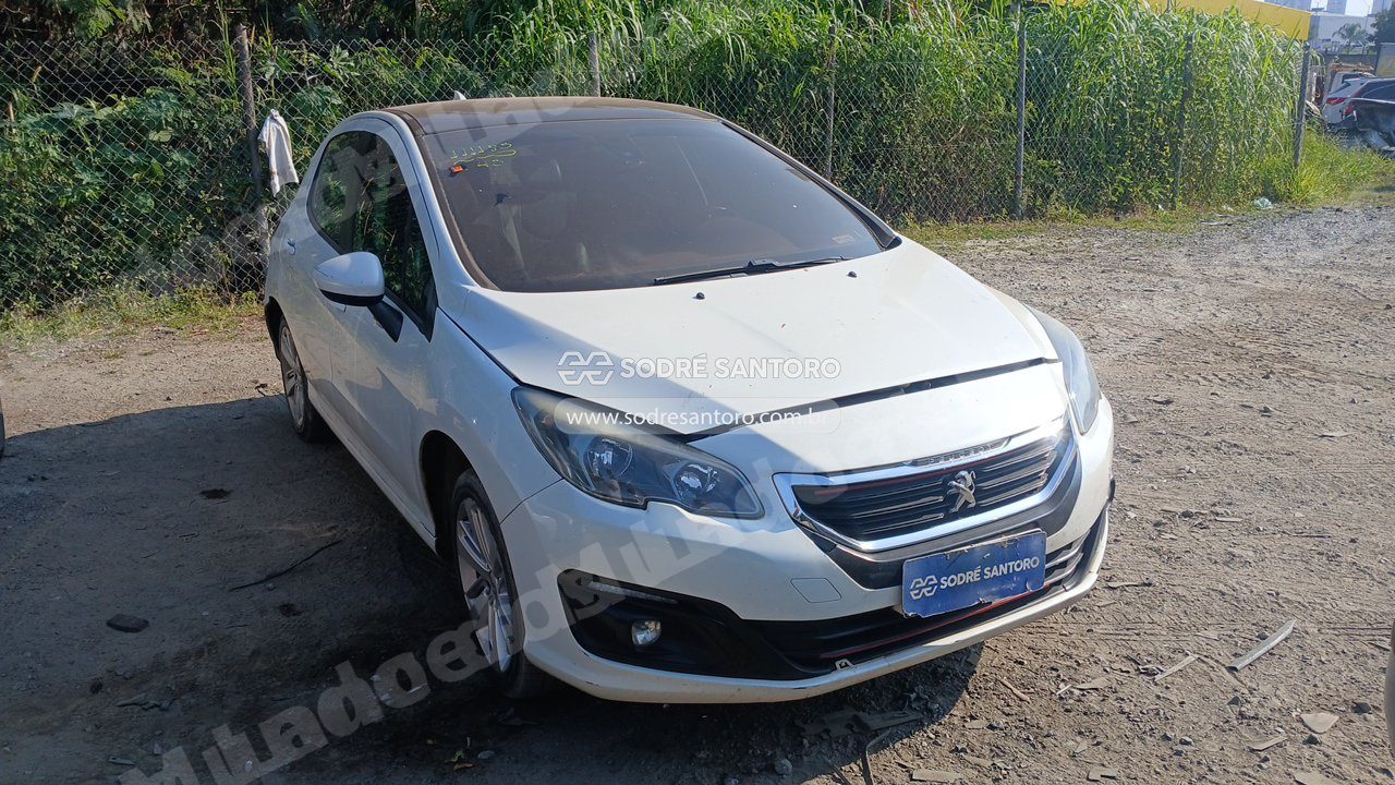 Peugeot 308 Allure 2016 em leilao em Guarulhos/SP