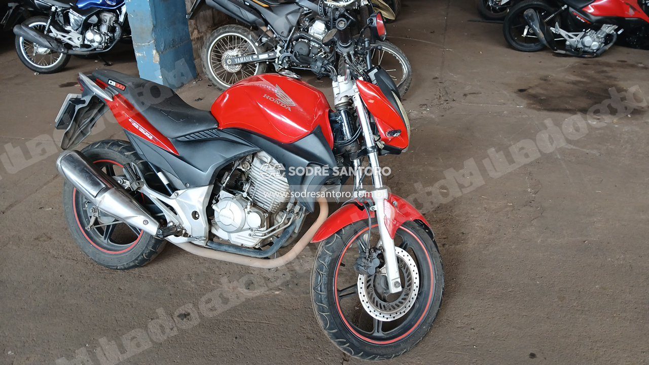 Honda Cb 300R 2011 em leilão em Ribeirão Preto/SP
