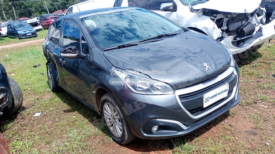 Peugeot 208 Allure Mt 2019 em leilão em São José dos Pinhais/PR