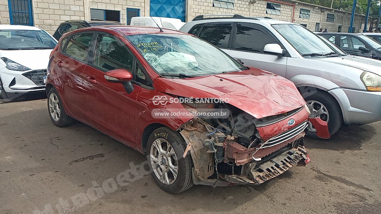 Ford Fiesta  1.5 2014 em leilão em Monte Mor/SP