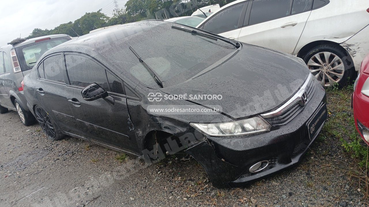 Honda Civic Lxs At 2015 em leilao em Brasil