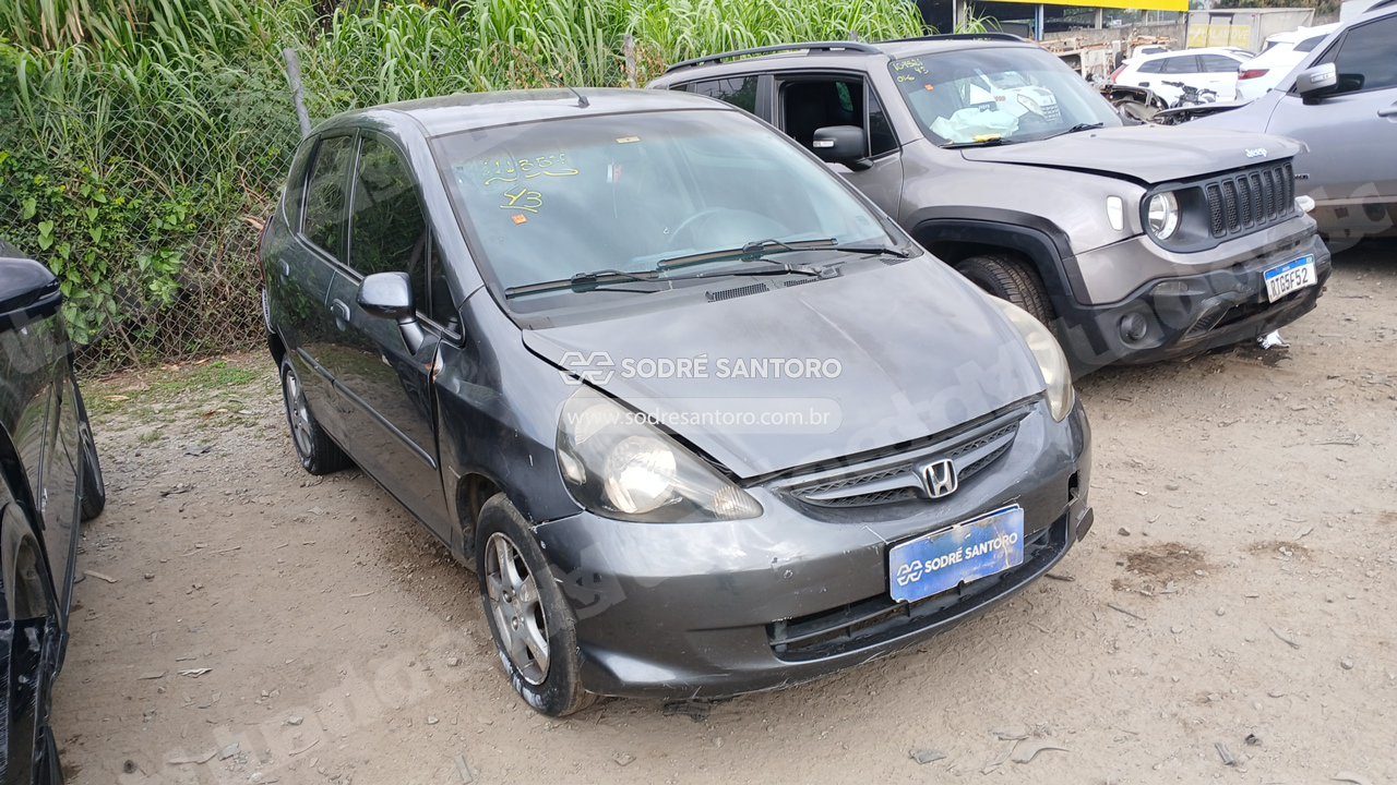 Honda Fit Lx 2007 em leilao em Guarulhos/SP