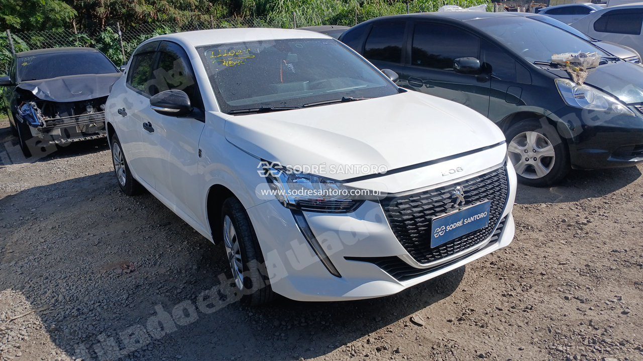 Peugeot 208 Like 2024 em leilao em Guarulhos/SP