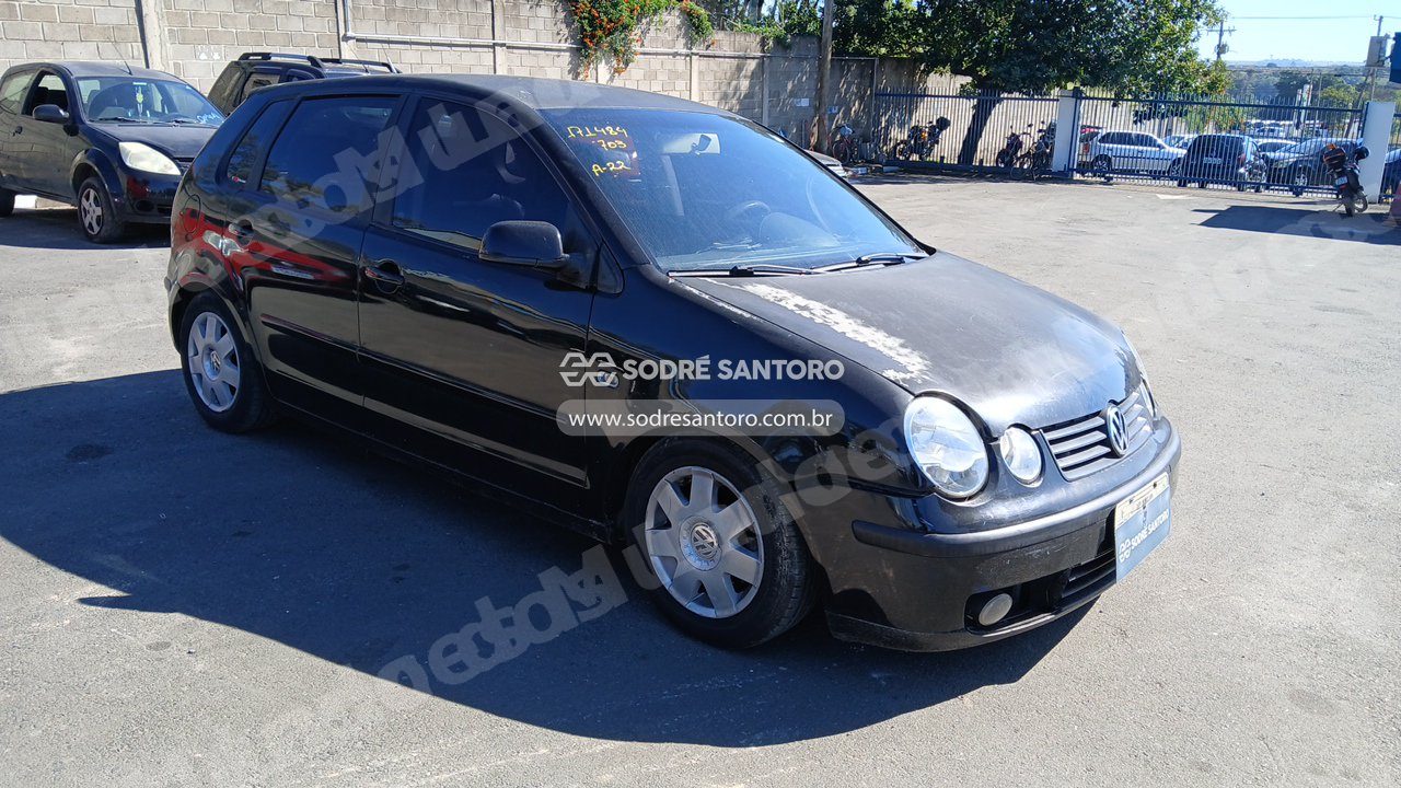 Volkswagen Polo 1.6 2005 em leilao em Monte Mor/SP