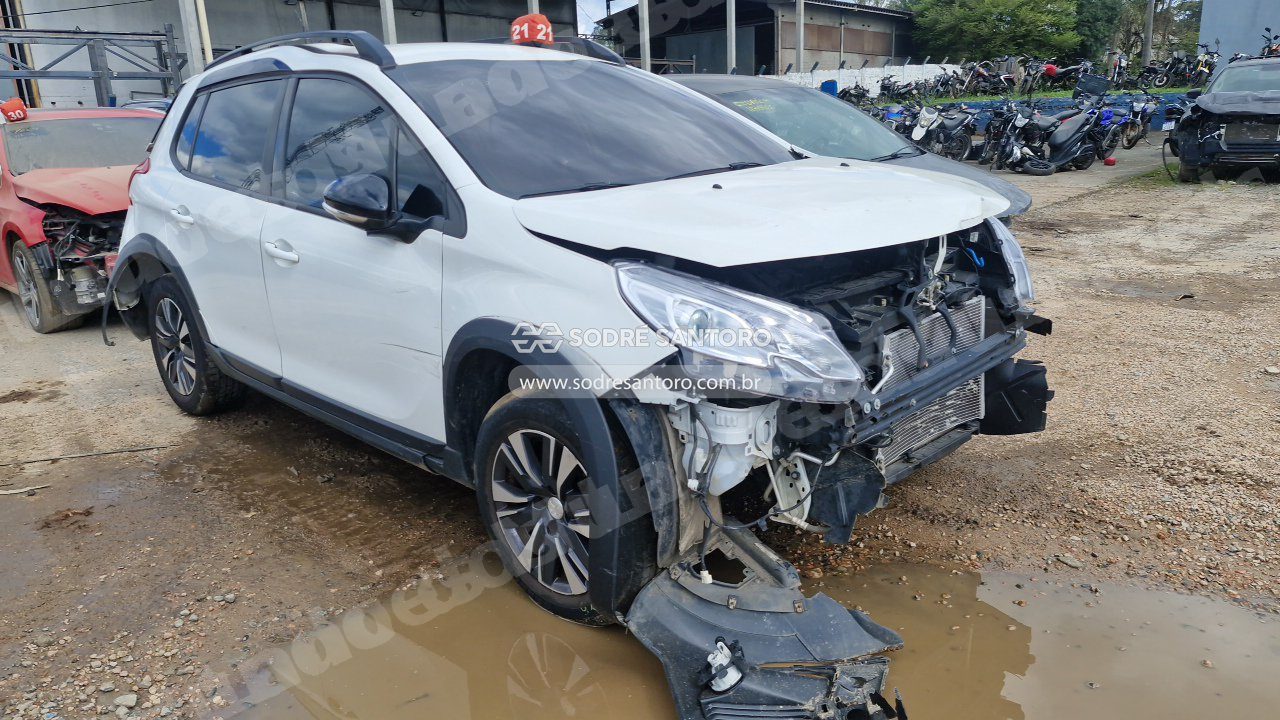 Peugeot 2008 Allure Pk 2020 em leilão em São José dos Pinhais/PR