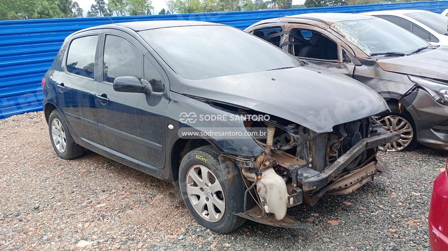 Peugeot 307 16 Presenc 2005 em leilão em São José dos Pinhais/PR