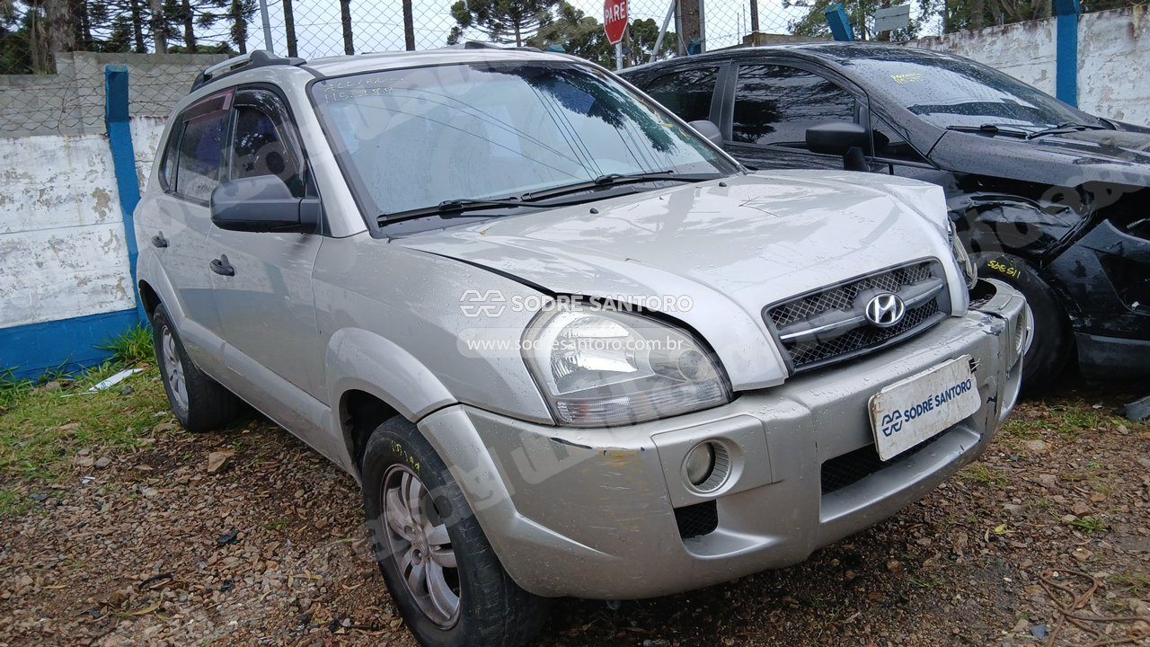 Hyundai Tucson Gl 20L 2008 em leilao em São José dos Pinhais/PR