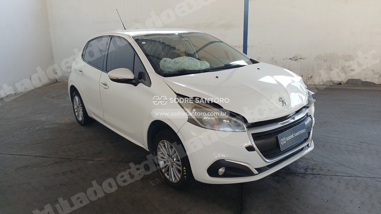Peugeot 208 Act Pack Mt 2017 em leilao em Caçapava/SP