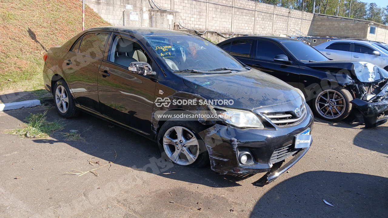 Toyota Corolla Xei Flex 2013 em leilao em Monte Mor/SP