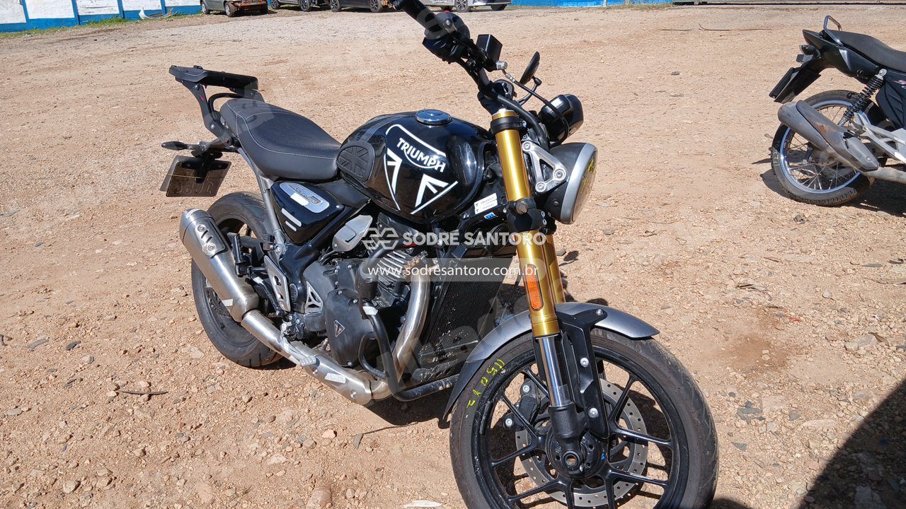 Triumph Speed 400 2025 em leilão em São José dos Pinhais/PR