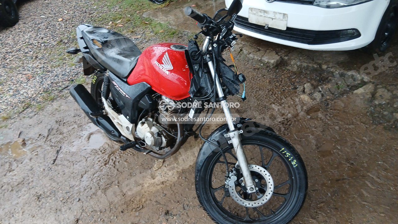 Honda Cg 160 Start 2023 em leilão em São José dos Pinhais/PR - Lote 2