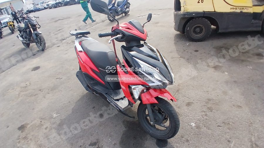 Honda Elite 125 2022 em leilão em Guarulhos/SP