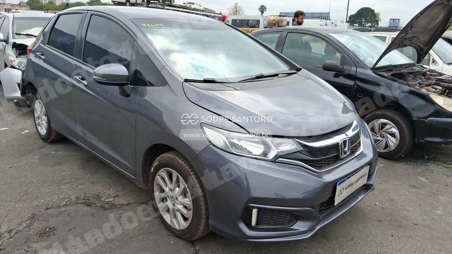 Honda Fit Personal 2019 em leilão em Guarulhos/SP