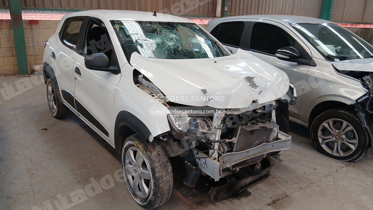 Renault Kwid Zen 10Mt 2019 em leilão em Limeira/SP