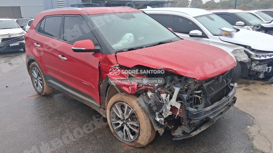 Hyundai Creta 20A Presti 2018 em leilão em Guarulhos/SP