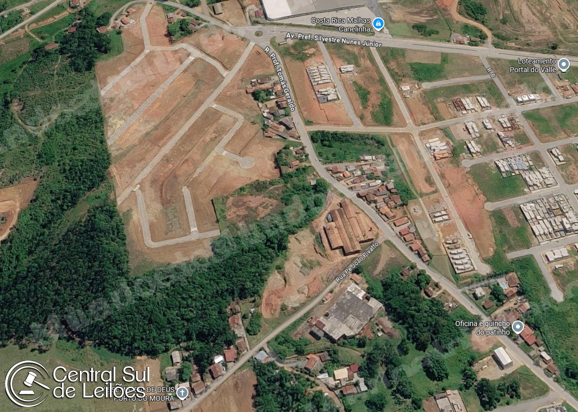 Terreno de 9837 m2 em leilao em Município de Canelinha/SC