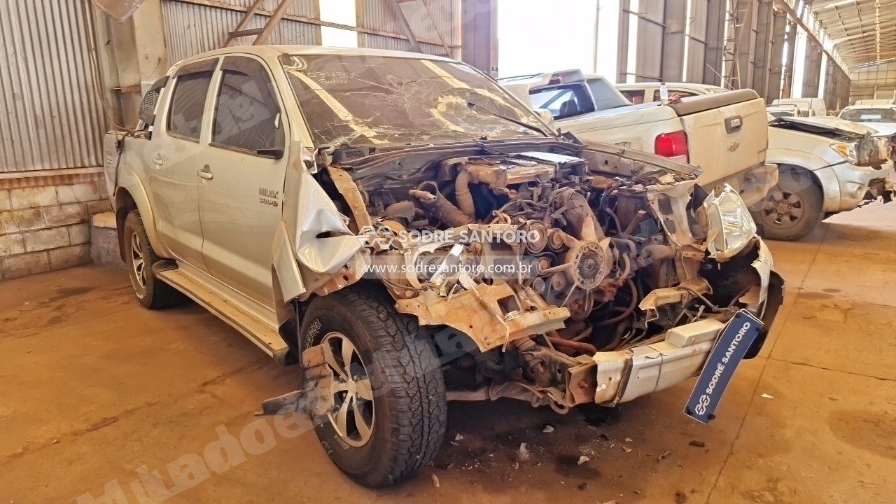 Toyota Hilux Cd 4X4 Srv 2010 em leilao em Sertãozinho/SP