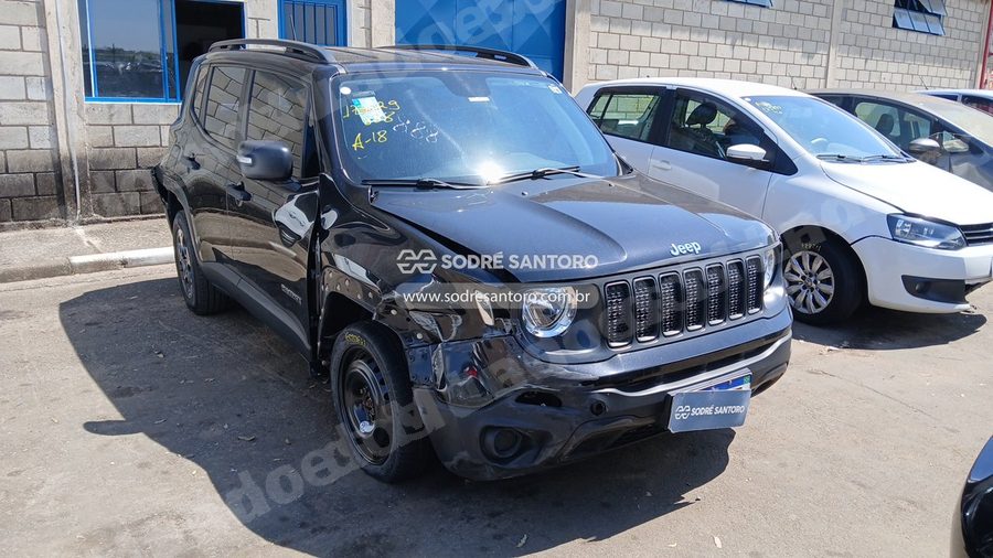 Jeep Renegade 1.8 Autom 2021 em leilão em Monte Mor/SP