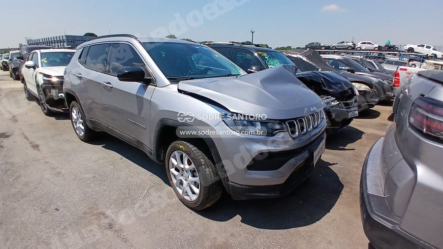 Jeep Compass Sport T 2025 em leilão em Guarulhos/SP