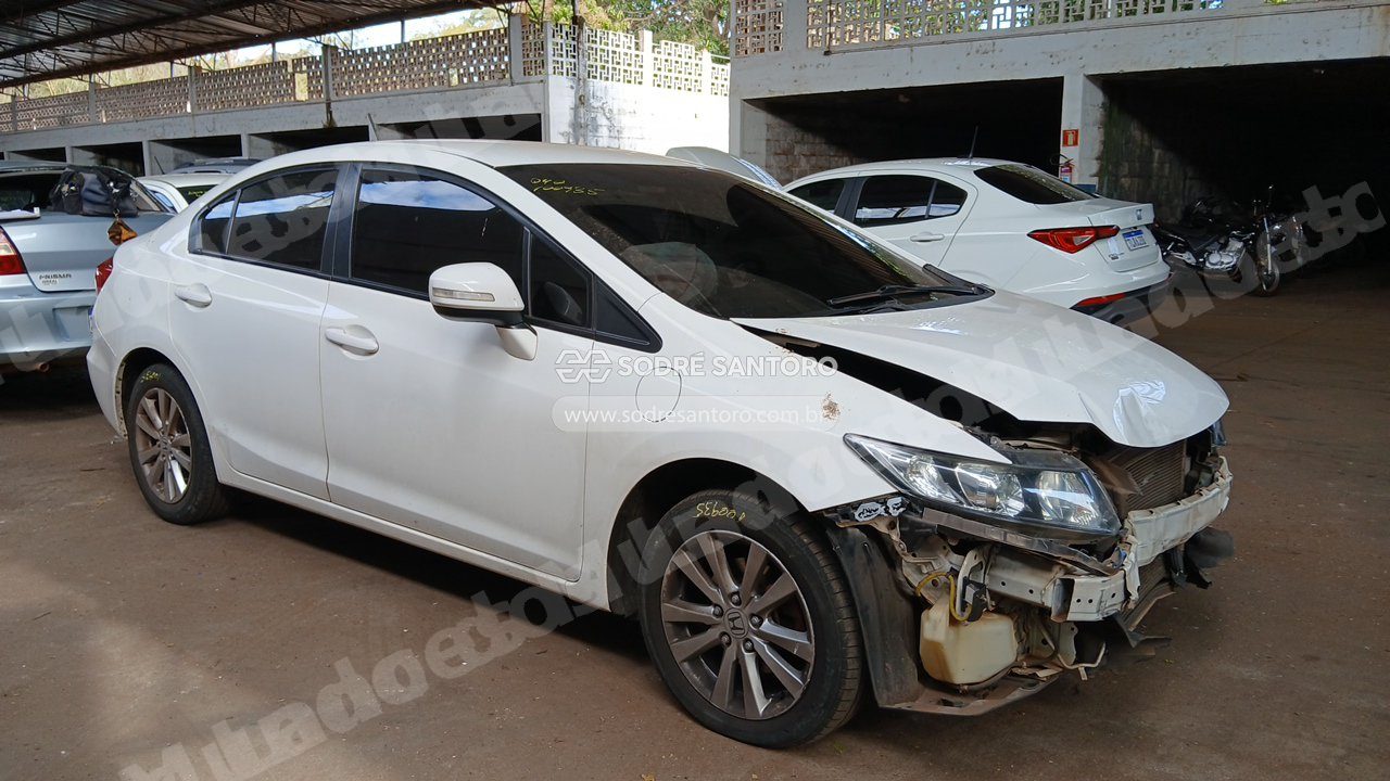Honda Civic Lxl 2013 em leilao em Ribeirão Preto/SP