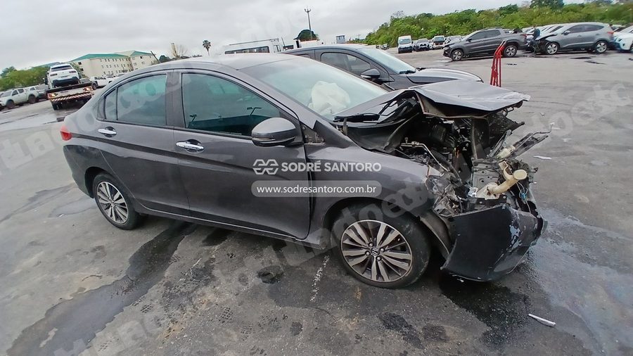 Honda City Ex Cvt 2015 em leilão em Guarulhos/SP
