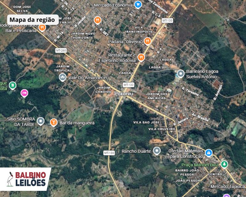 Terreno em leilão em Poxoréo/MT - Lote 2