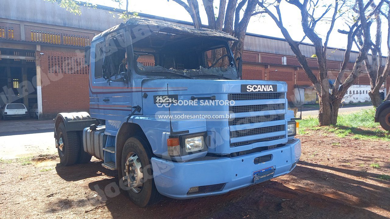 Scania T112 H 4X2 1985 em leilao em Sertãozinho/SP