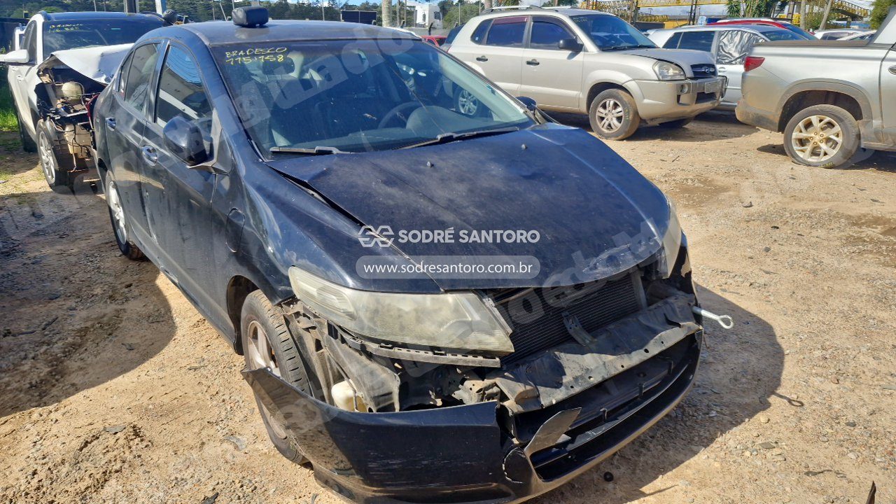 Honda City Lx Flex 2010 em leilao em São José dos Pinhais/PR