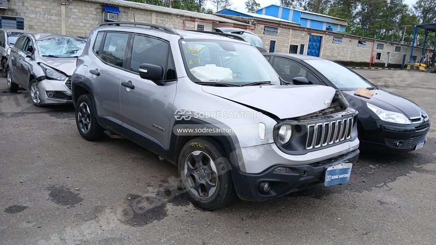 Jeep Renegade 1.8 At 2019 em leilão em Monte Mor/SP
