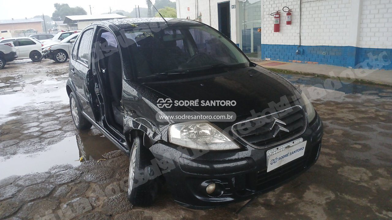 Citroen C3 Glx 14 Flex 2011 em leilão em Sj. dos Pinhais/PR