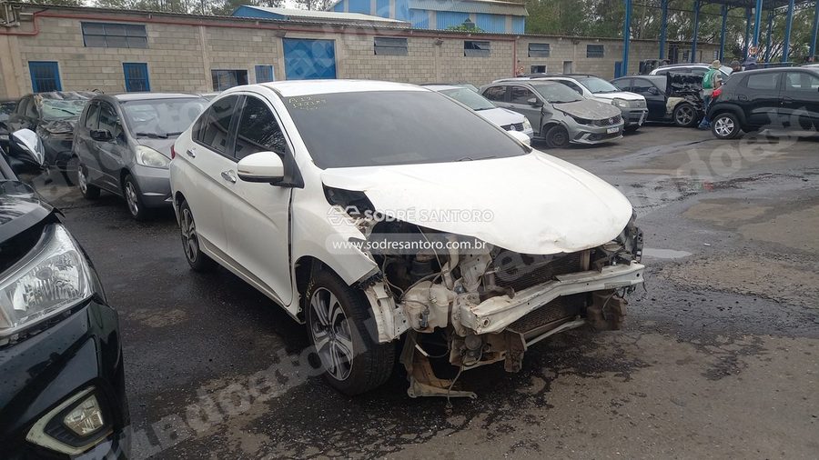 Honda City Ex Cvt 2015 em leilão em Monte Mor/SP