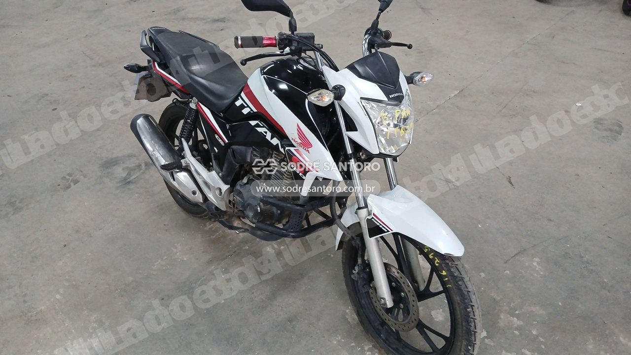 Honda Cg 160 Titan S 2021 em leilão em São José dos Pinhais/PR