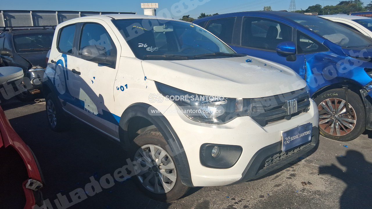 Fiat Mobi Like 2025 em leilao em Brasil