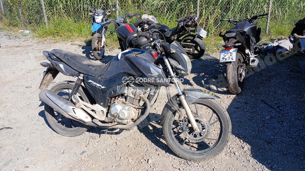 Honda Cg 160 Fan 2024 em leilao em Guarulhos/SP