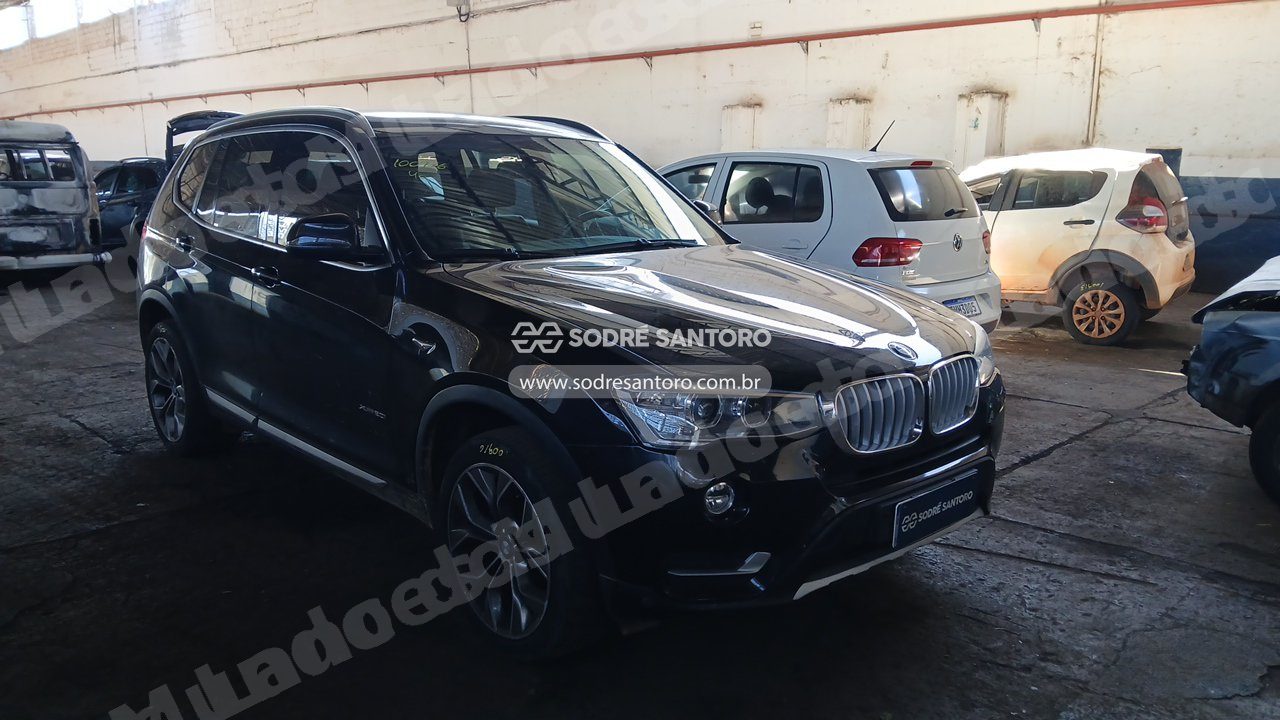 Bmw X3 Xdrive 20I 2017 em leilao em Ribeirão Preto/SP