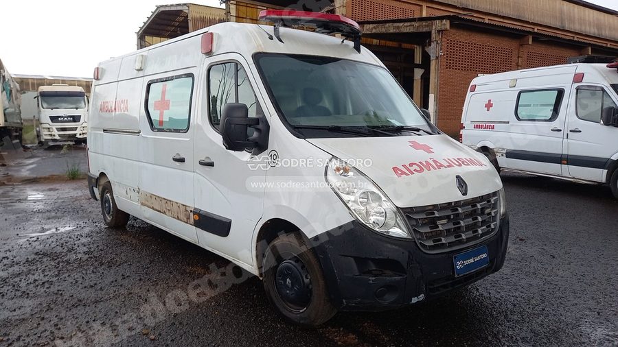 Renault Master Gcasa Amb 2018 em leilão em Sertãozinho/SP